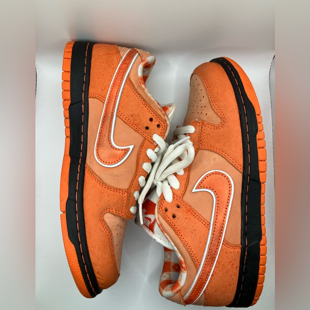 CONCEPTS x Nike Dunk Low SB Orange Lobster RARE Sneakers FD8776-800 🦞 Shoes - Picture 13 of 16